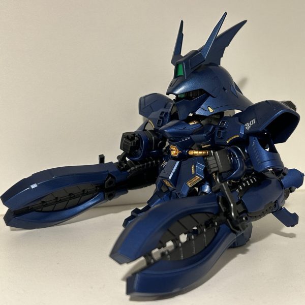 SD FFサザビー 小学生の頃飼っていた青いザリガニカラー