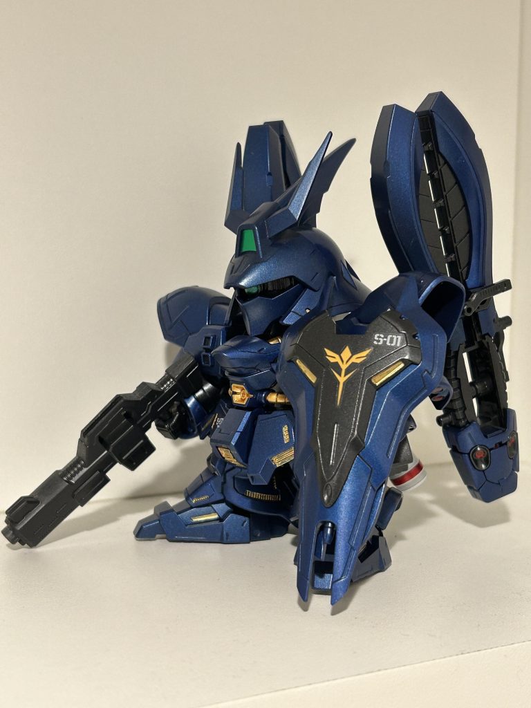 SD FFサザビー 小学生の頃飼っていた青いザリガニカラー–4枚目/制作者：ファム