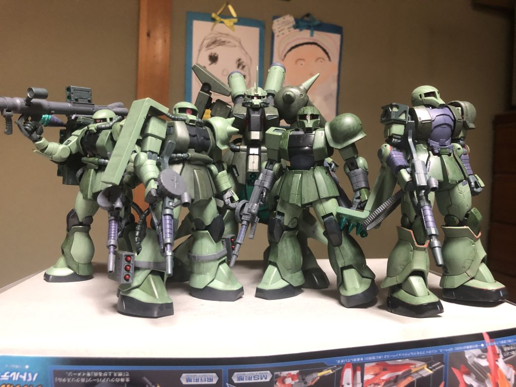 原点にして頂点なMS。それがザクなのです。