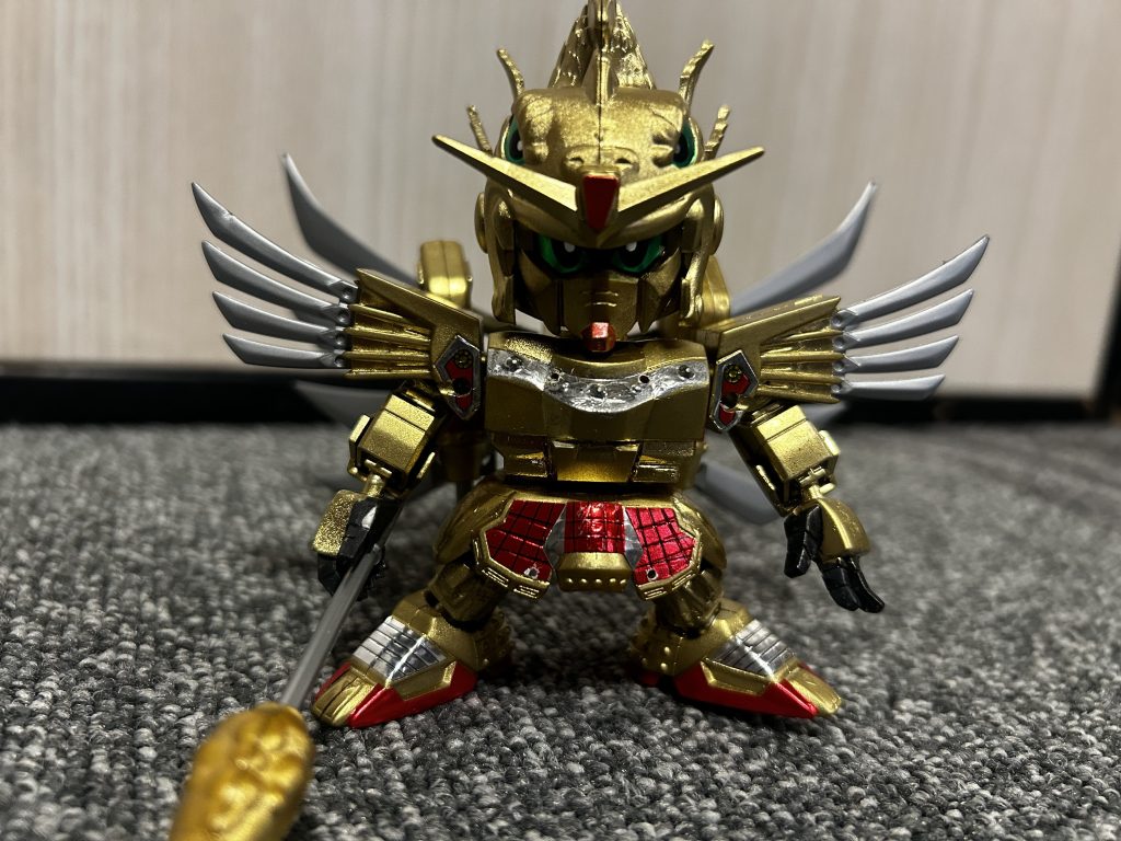 シールと胸んとこ塗ってできあがりこっちもいいけど仏具の時でもよかったかも？