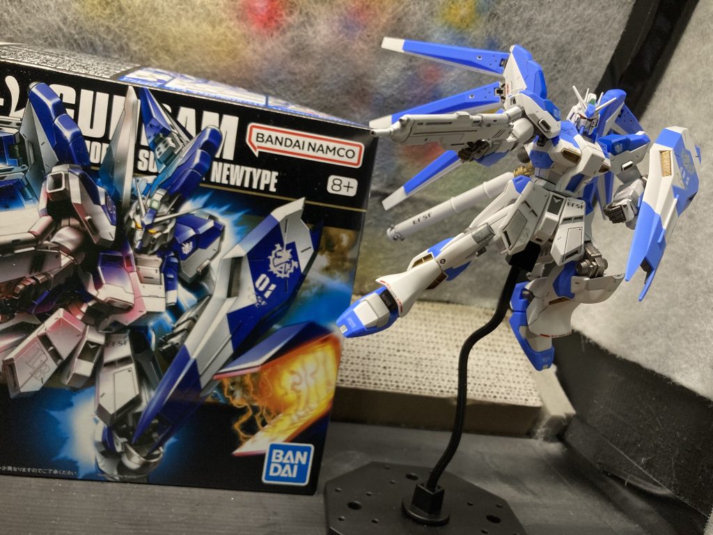 パッケージ風にビームライフルでブンドド。