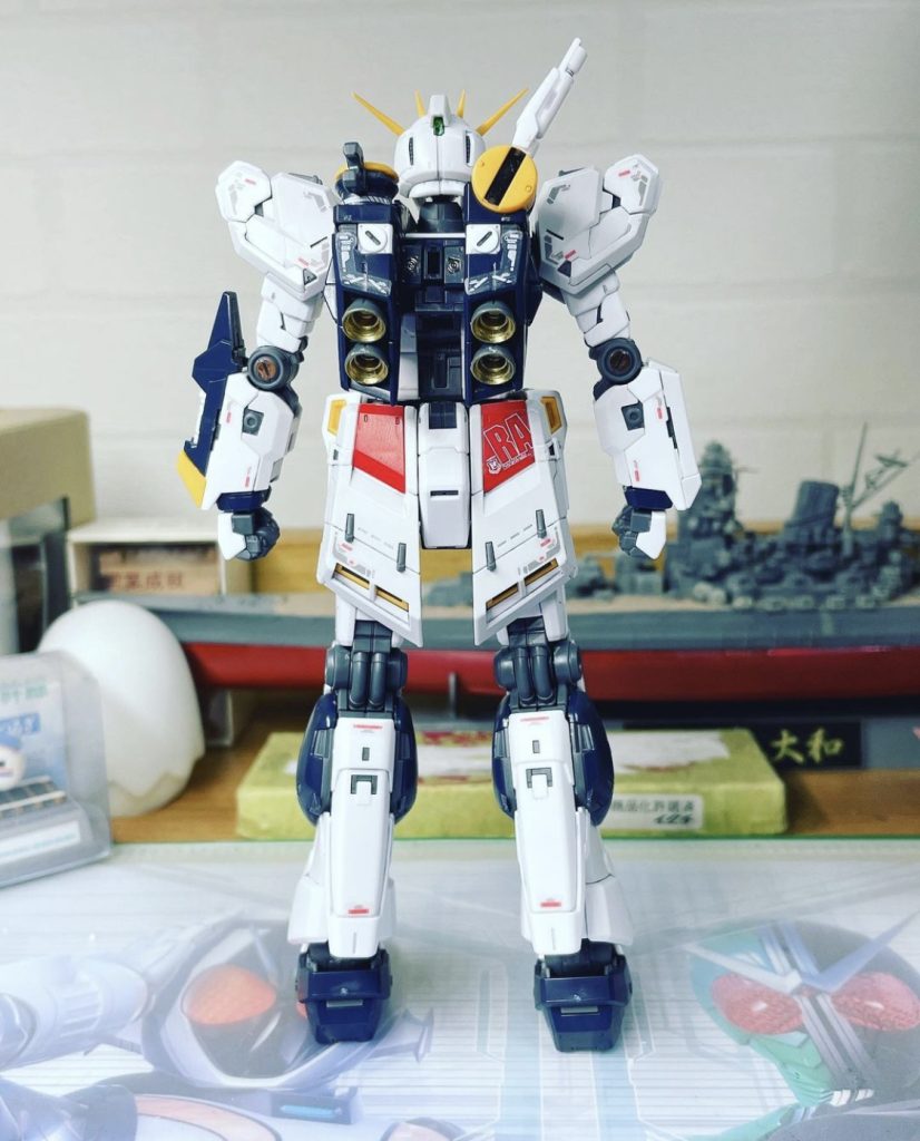 バーニアをちょびっと塗装