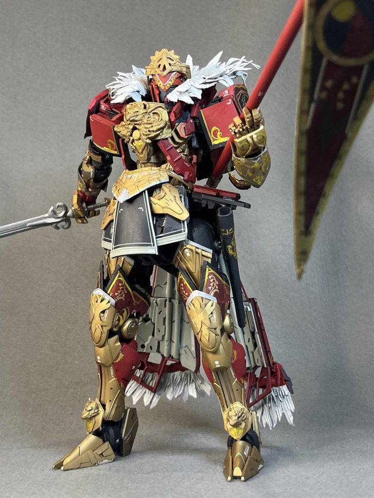 手足はフルメカニクスガンダムエアリアルのものをミキシングしました