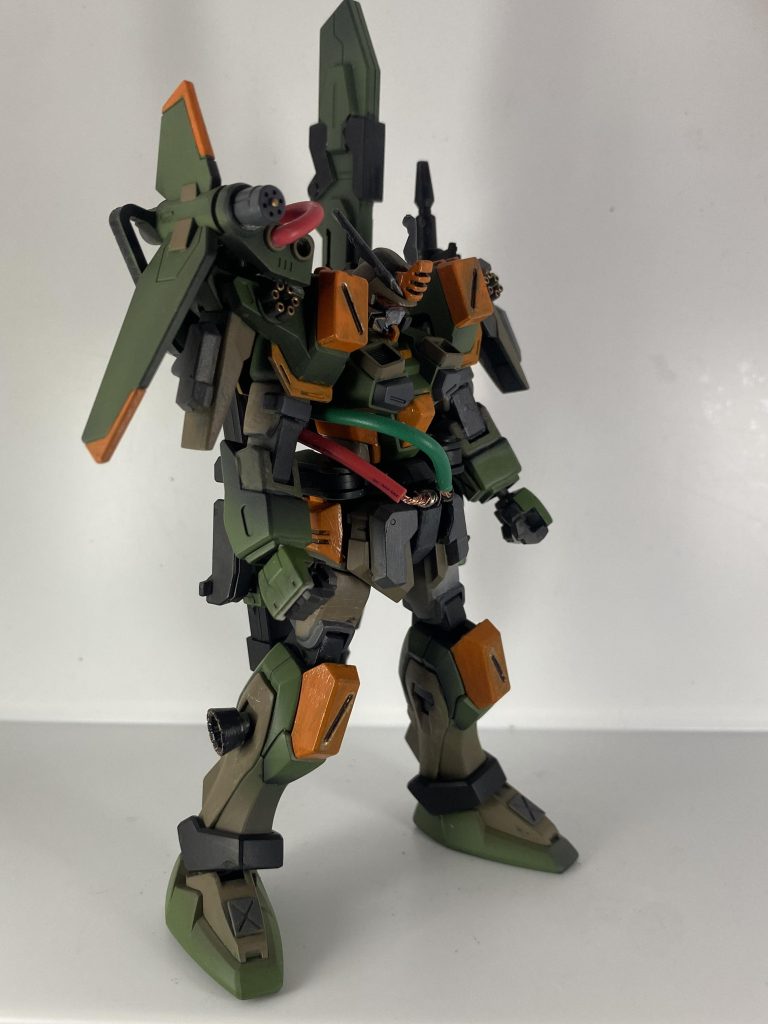 バスターガンダム　ランチャーストライカー装備–2枚目/制作者：あすらーだ