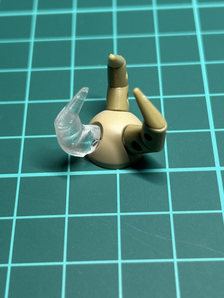 爪が一本なかったので、お湯丸くんで複製して作りました✨