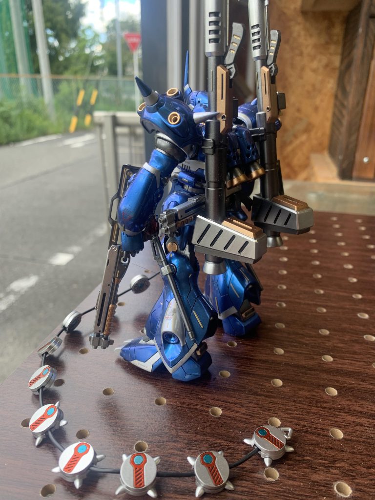 武装関係の色分けが大変でした。でもがんばった分イイ感じに出来たと思います。チェーンマイン多すぎ…