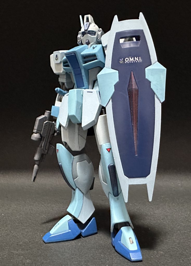 夏休みの活動報告 HG　ダガー　その3　ダガーⅬ ブルーコスモスカラー