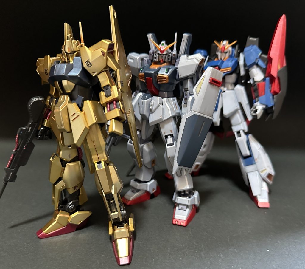 今月の成形色仕上げ ９月　HGUC　百式　グリプス戦役セット–4枚目/制作者：kusari　筧　草梨
