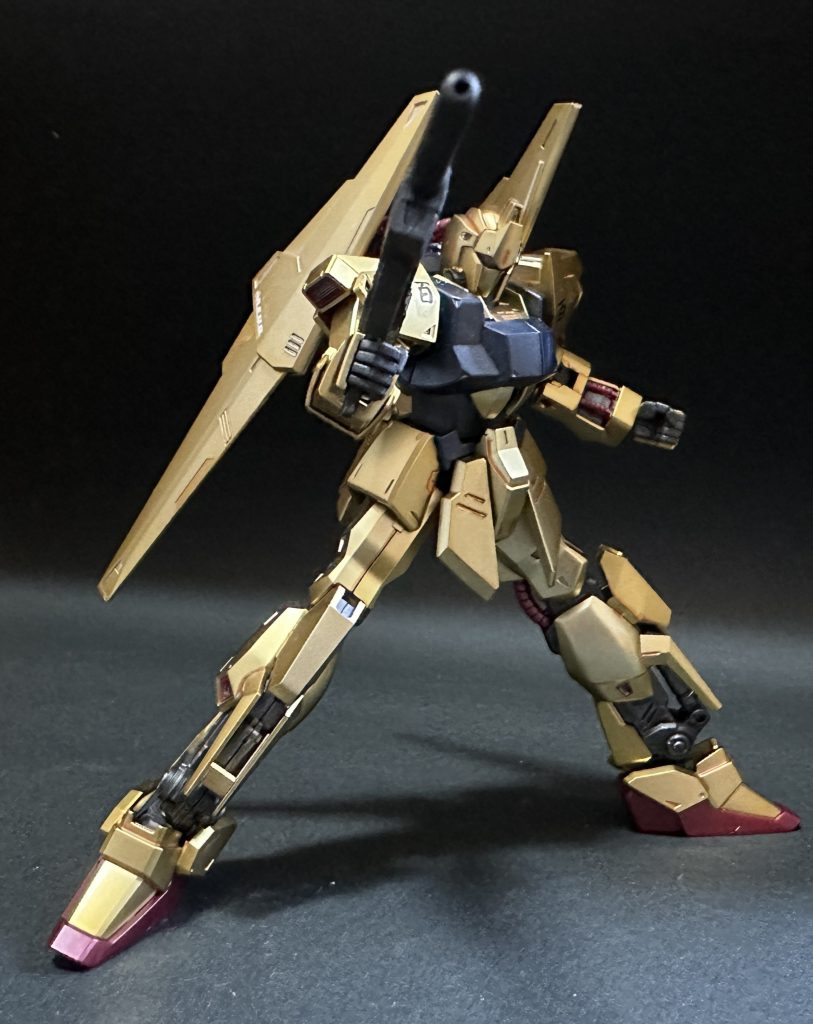 色々と言われることの多いキットかなと思うのですが、見る角度によってはかっこいいなって感じます。プラモデル完成品　2024 その55
