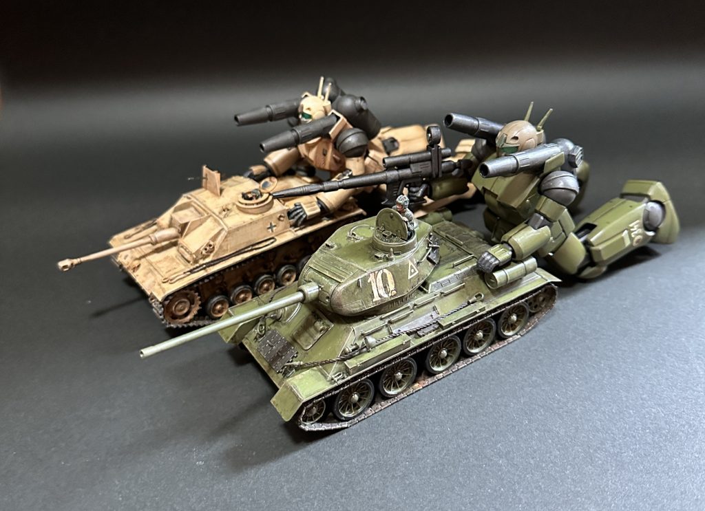 やっぱりこれ、すごくたのしいです。プラモデル完成品 2024 その68、69