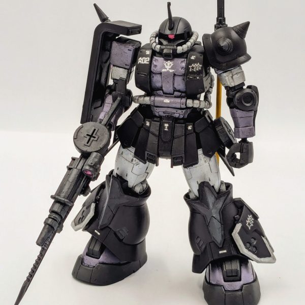 地上型高機動ザク黒い三連星仕様