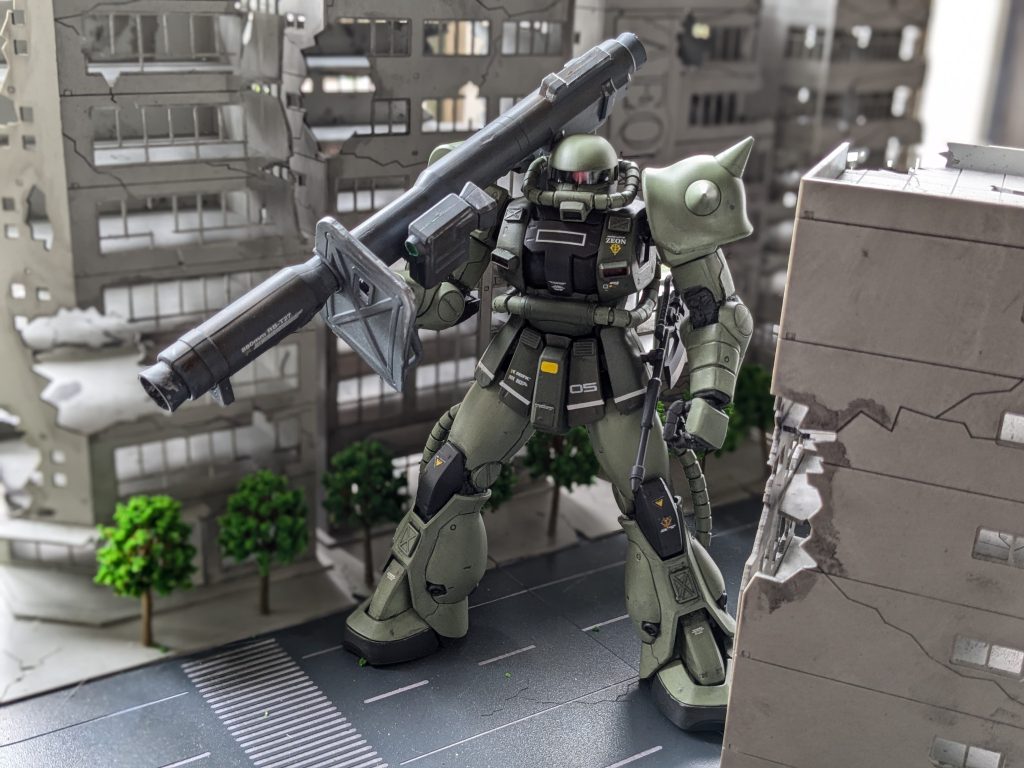 市街地ジオラマにて撮影📷