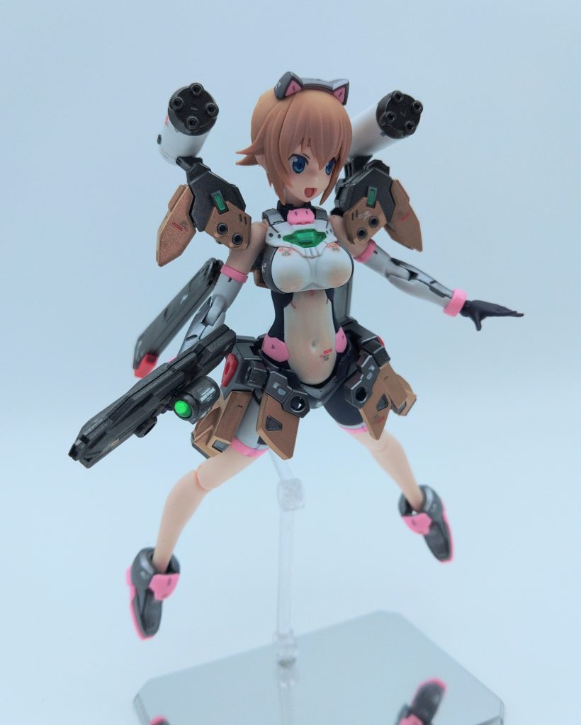 パーツの構成、パーツ数ともに作りやすい良キットです。なにか改造案が浮かんだらつくってみたいです。