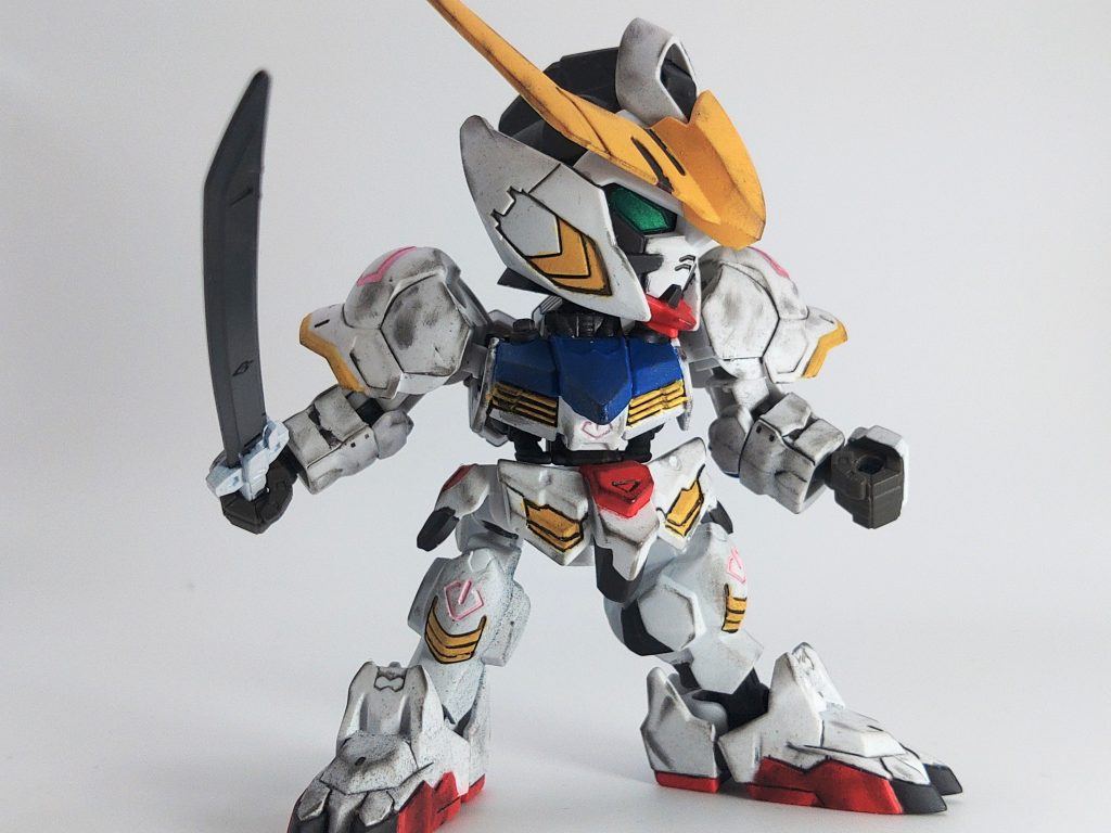 第4形態ウェザリングは結構適当に入れてみましたが案外馴染むものです。尖っている所とか先端は積極的に入れていきます。