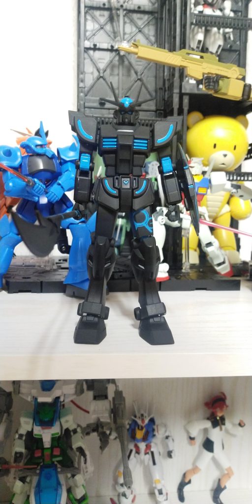 基本はパチ組み、やったのはアンテナのダボ落としたくらい元々アンテナってダボも含めてそういうデザインだと思ってました...