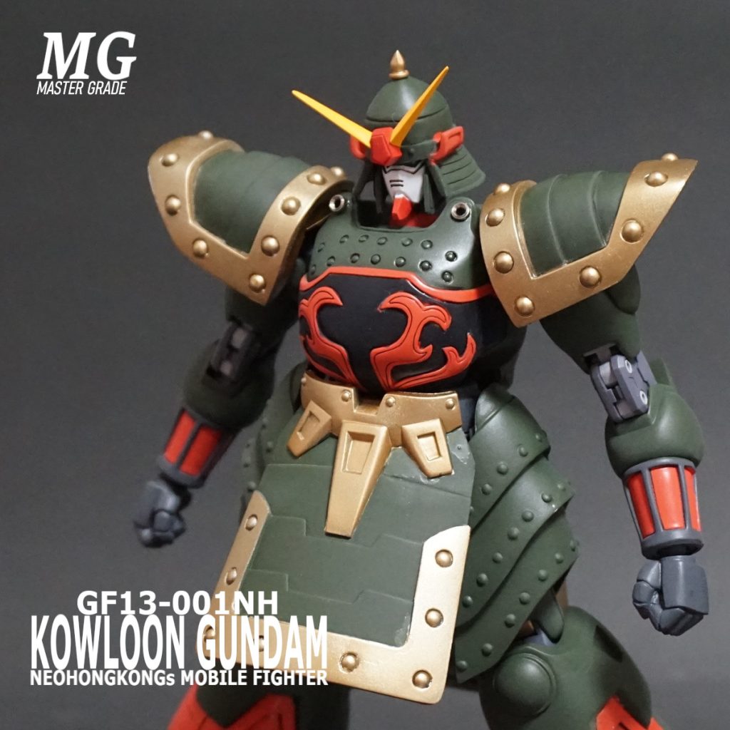 MG クーロンガンダム–2枚目/制作者：@Under_NM_Design