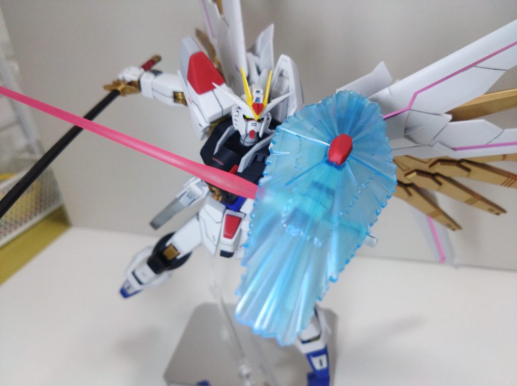 HGCE マイティーストライクフリーダムガンダム–4枚目/制作者:コバルト/F