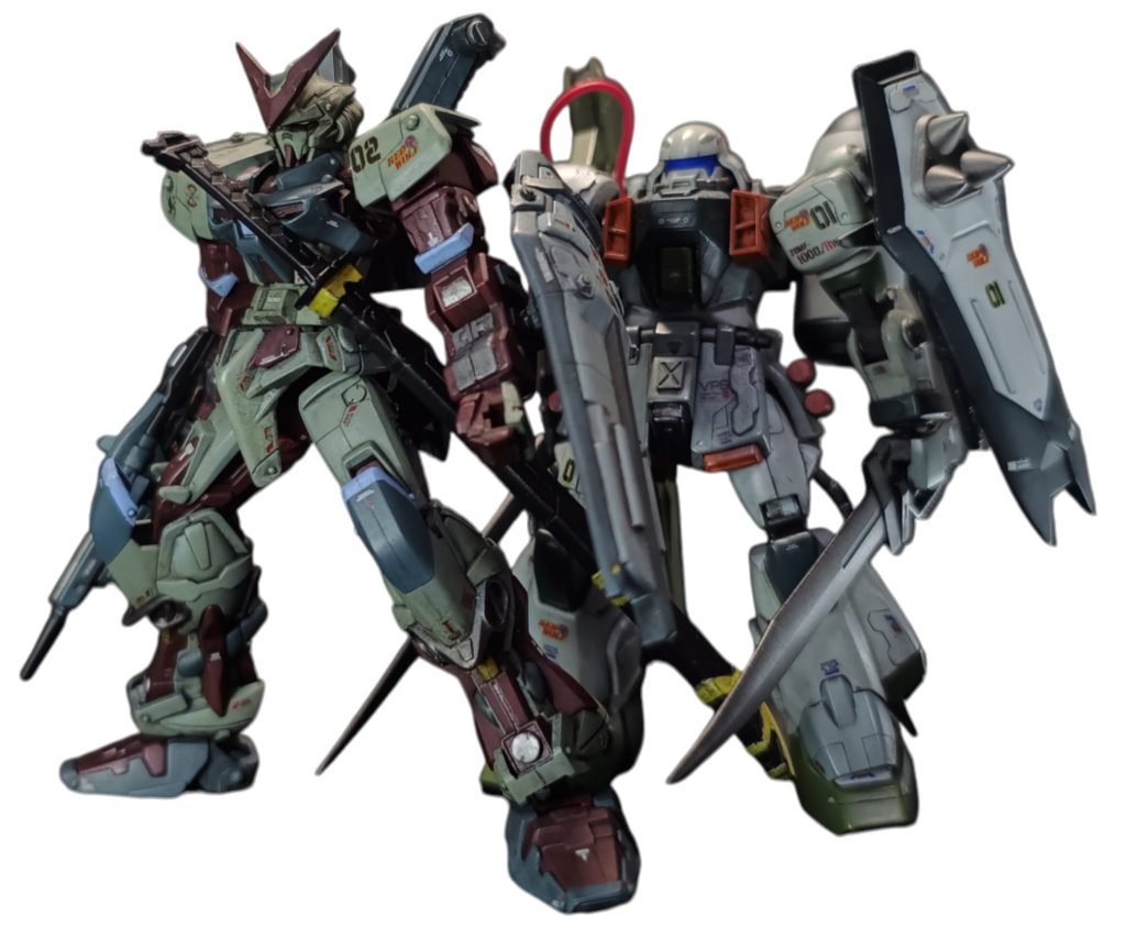 マニュピレーターを貸してくれたザクウォーリアとのショットさて、突然ですが、次回の投稿が２,３ヶ月ほど空きそうです😰