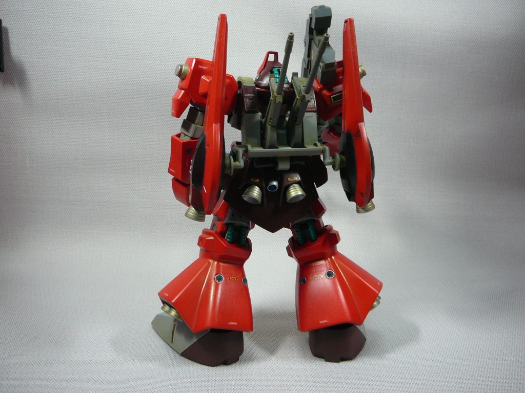 シールドバインダーを設定通りラックに付けた場合。