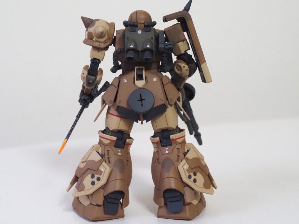 HG 高機動型ザク地上用（サンホ機）迷彩塗装仕上げ–7枚目/制作者：MT78