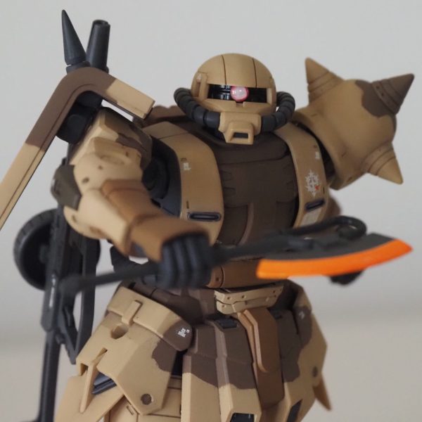 ダナン機 高機動型ザク地上用 迷彩塗装仕上げ