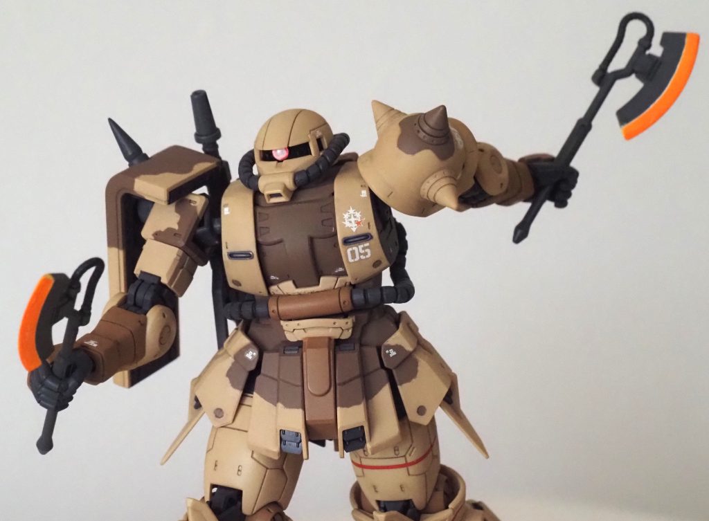 ダナン機 高機動型ザク地上用 迷彩塗装仕上げ–5枚目/制作者：MT78