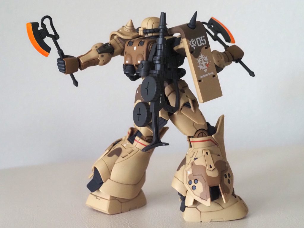 ダナン機 高機動型ザク地上用 迷彩塗装仕上げ–6枚目/制作者：MT78