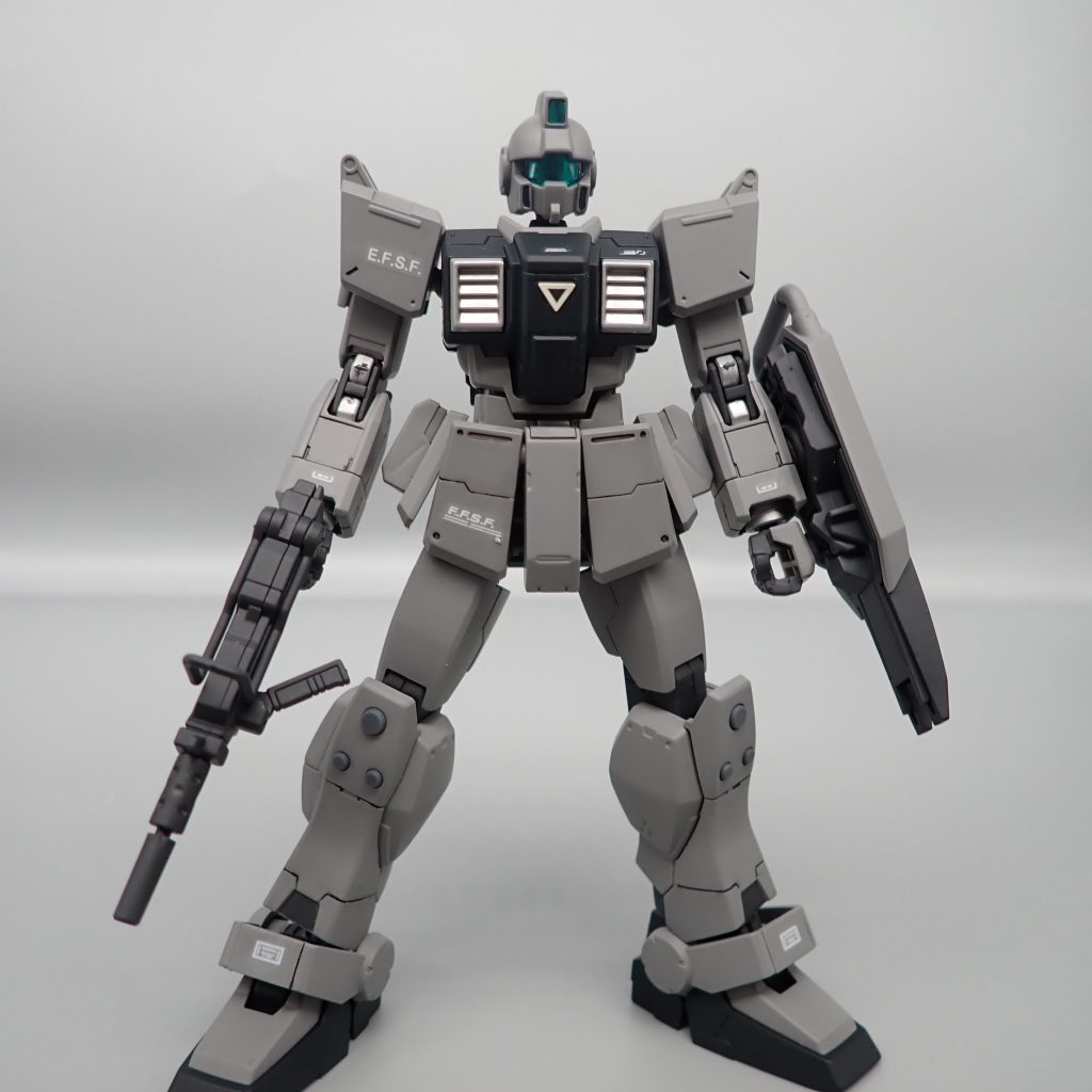 陸戦型ジム–3枚目/制作者：アンジェロのプラモデル工房