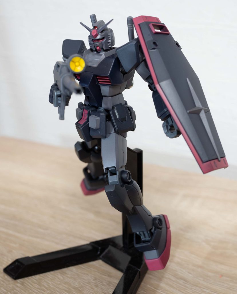 お決まりのポージング。