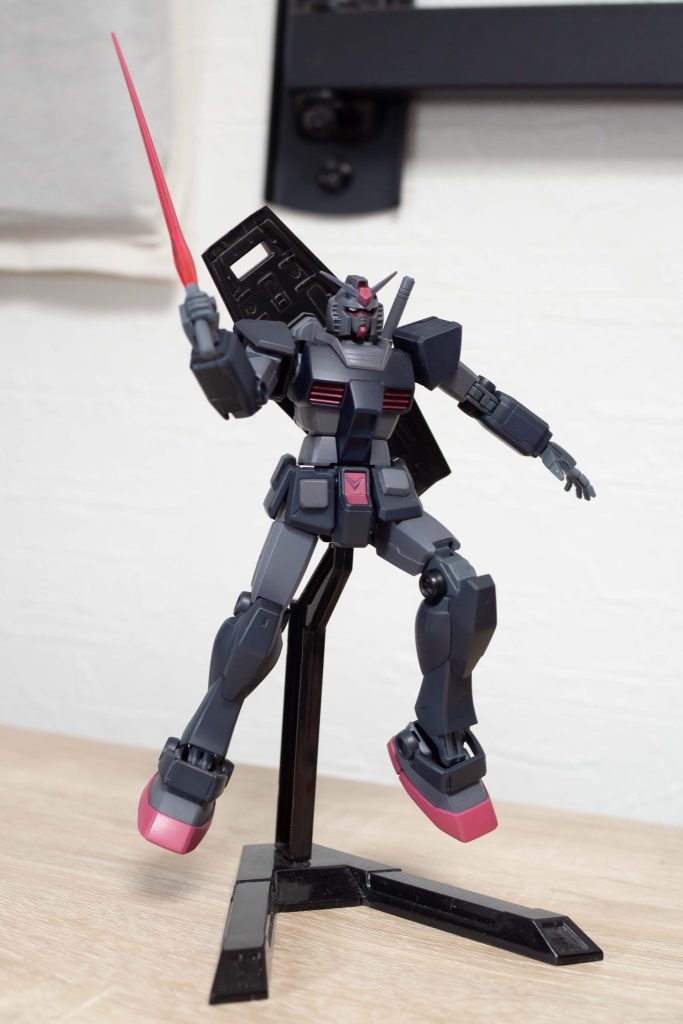 ビームサーベルそのものは何も塗装してません。