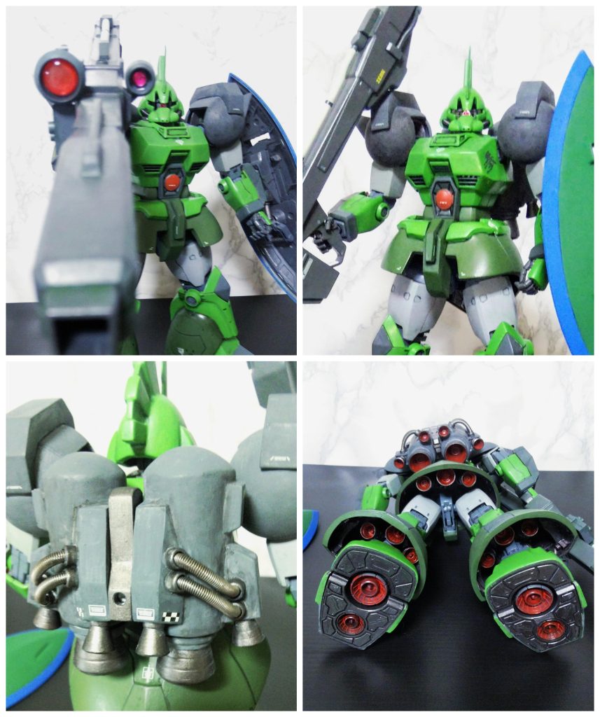 各ショット。バックパックには3mmの穴が開けてあり、シールドを取り付ける事も可能です。  画像はありませんが…💦