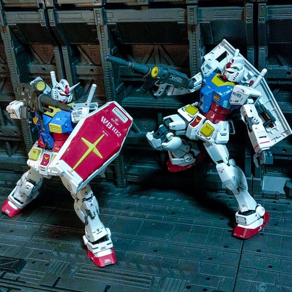 【RG 1/144 ガンダム Ver.1 ＆ Ver.2】