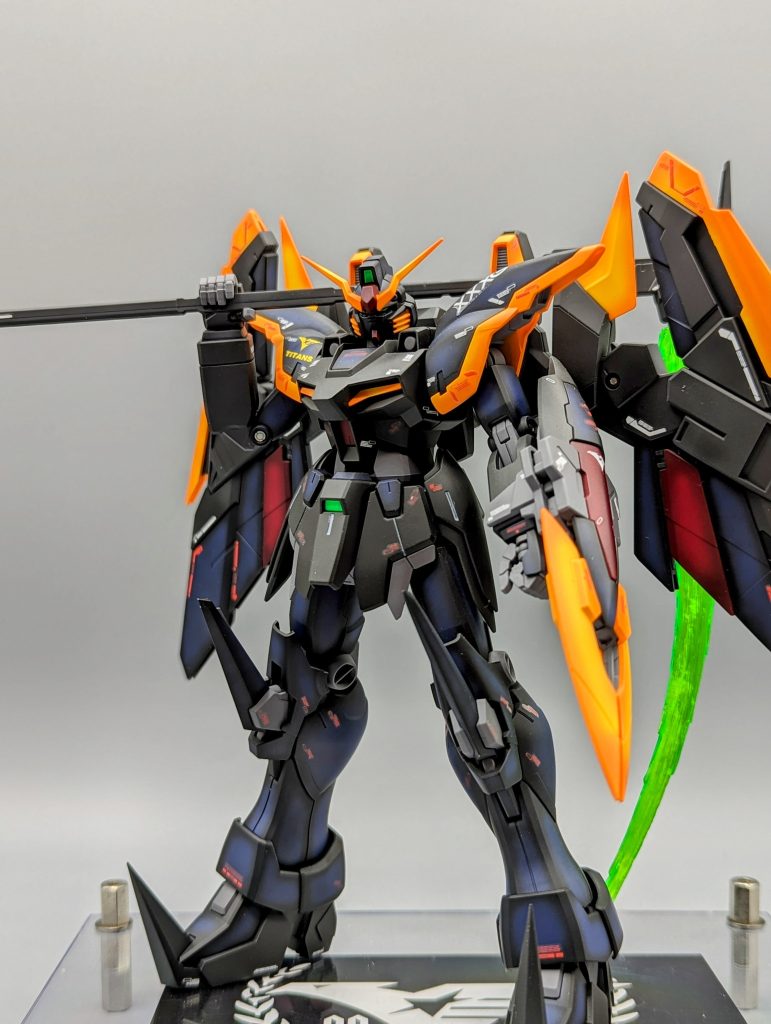 ガンダムデスサイズEW ルーセット装備 ティターンズVer–2枚目/制作者：ばじーな