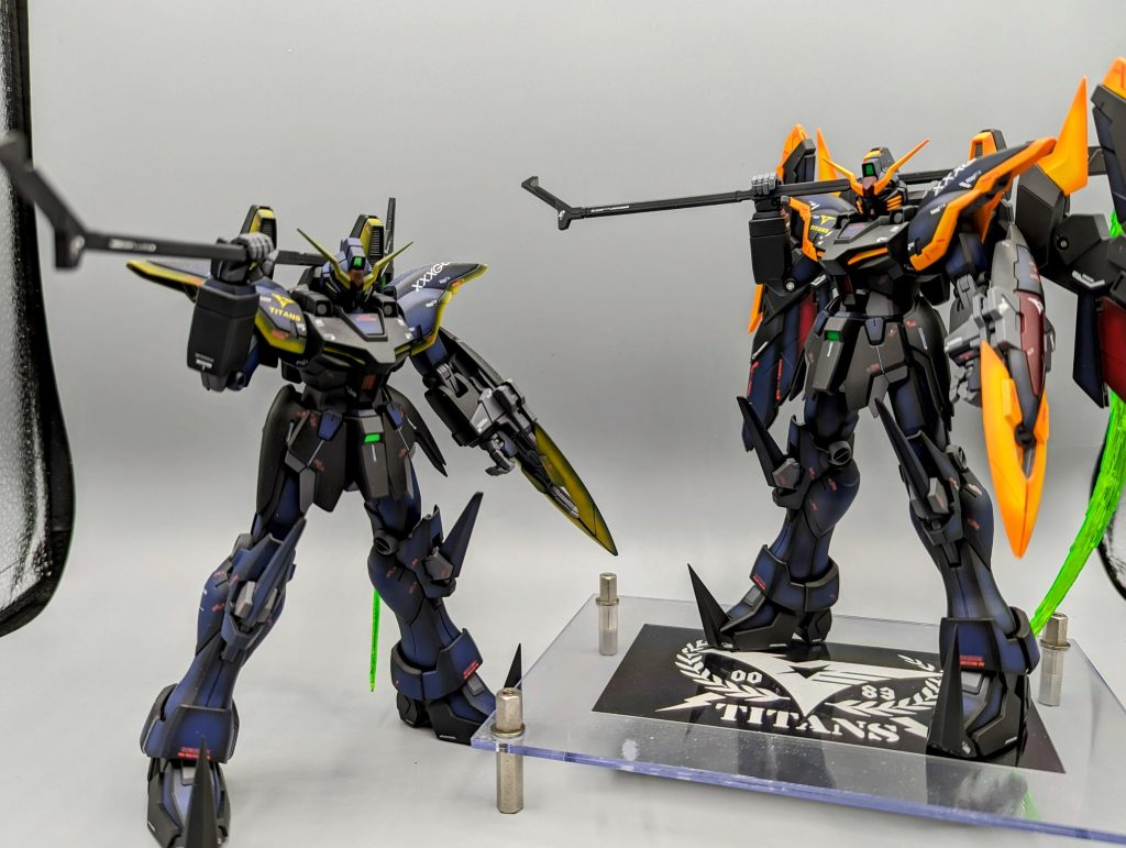 ガンダムデスサイズEW ルーセット装備 ティターンズVer–4枚目/制作者：ばじーな