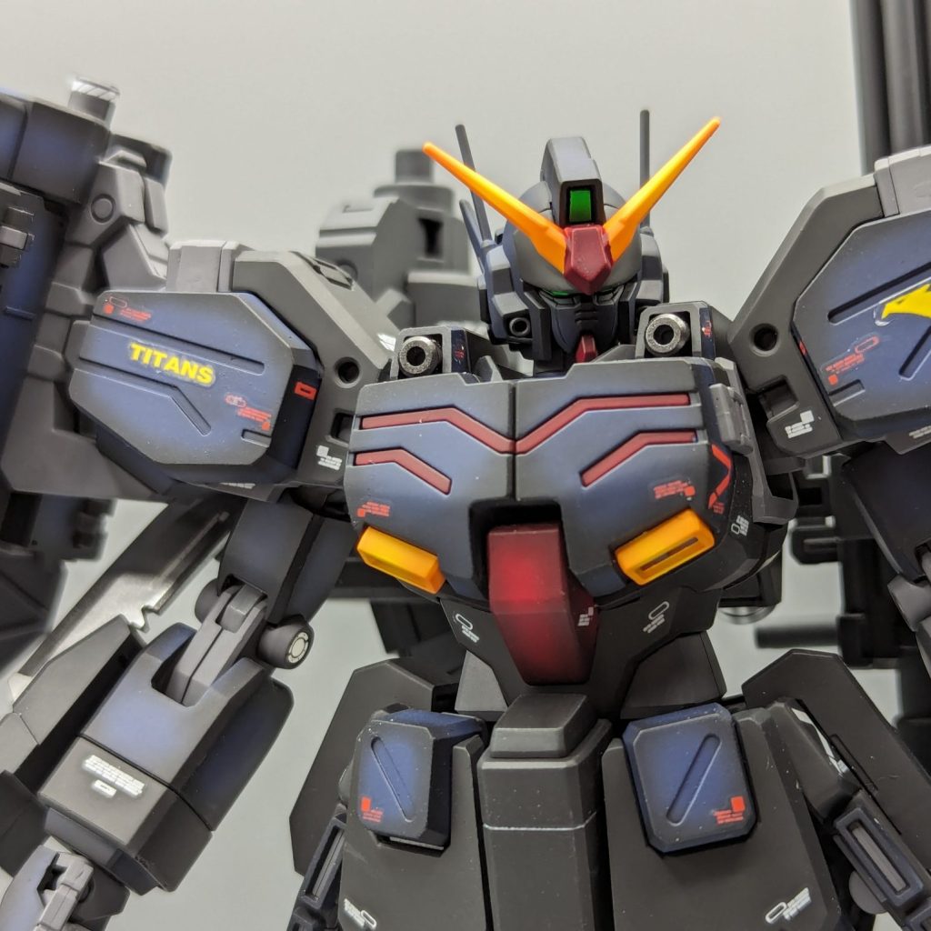 ガンダムヘビーアームズEW イーゲル装備 ティターンズVer|ばじ ガンダムヘビーアームズEW イーゲル装備 ティターンズVer|ばじ
