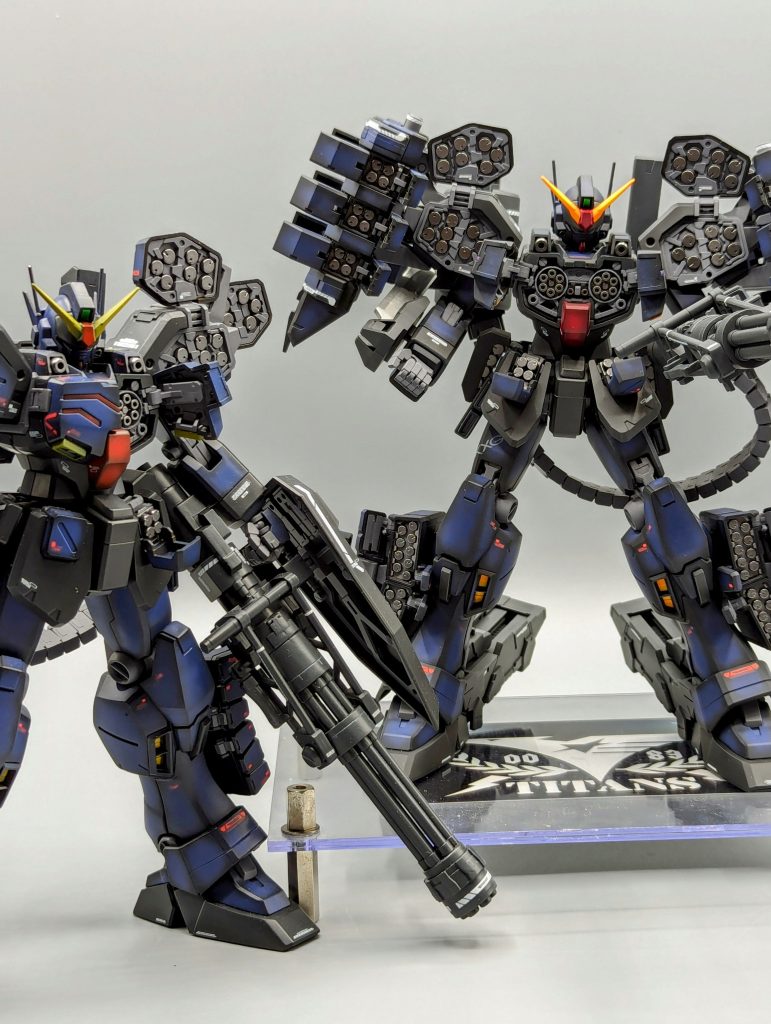 ガンダムヘビーアームズEW イーゲル装備 ティターンズVer–6枚目/制作者：ばじーな