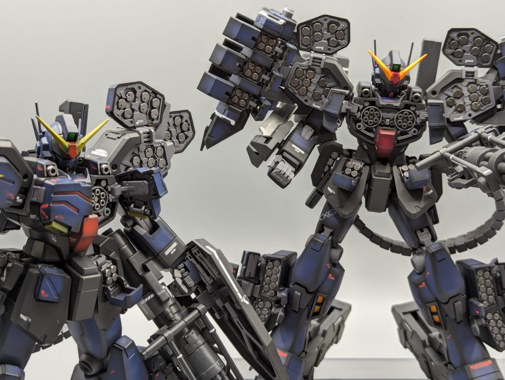 ガンダムヘビーアームズEW イーゲル装備 ティターンズVer–7枚目/制作者：ばじーな