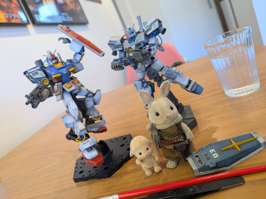 行きつけの模型カフェにて・・・