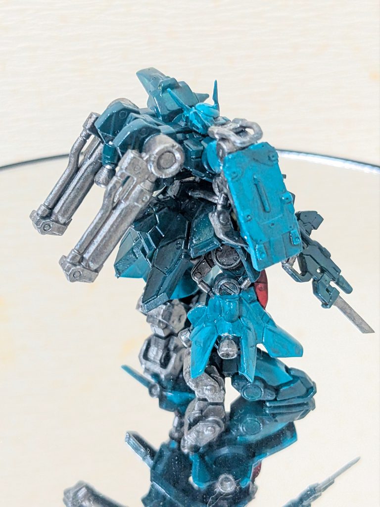 ナイチンゲールのときほど細かくは塗分けていません。もう少し頑張っても良かったかもしれませんね。