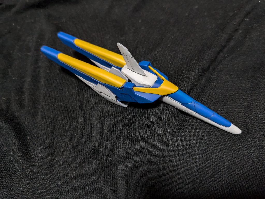 コアファイターです。取り合えず、余剰パーツも全て塗りました。