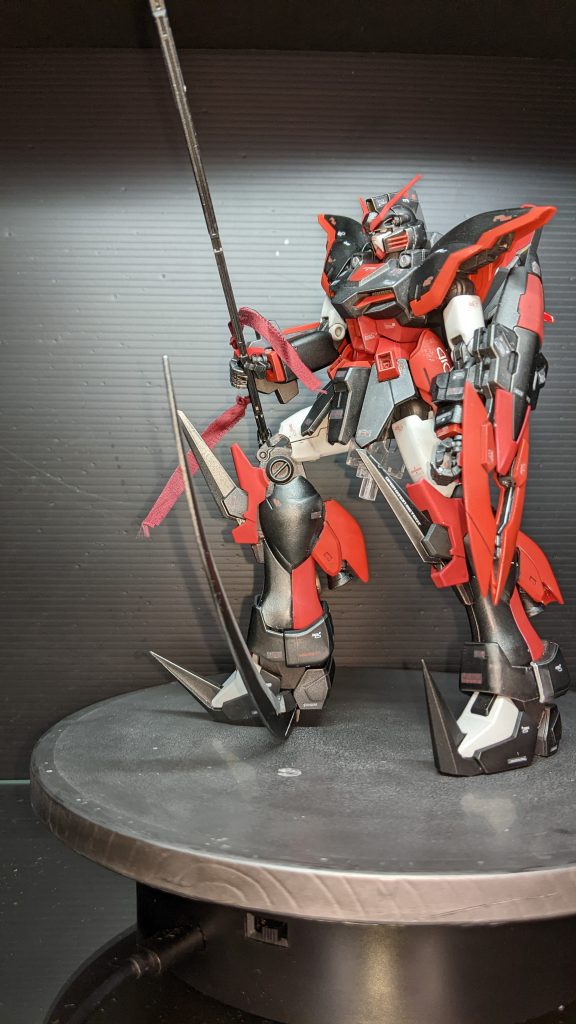 よくありそうな鎌を踏んでいるパターン。実は密かに足の部分をシンメトリーにしております。唯一のおしゃれポイントです（2枚上の画像でしか見えない(；´∀｀)） 