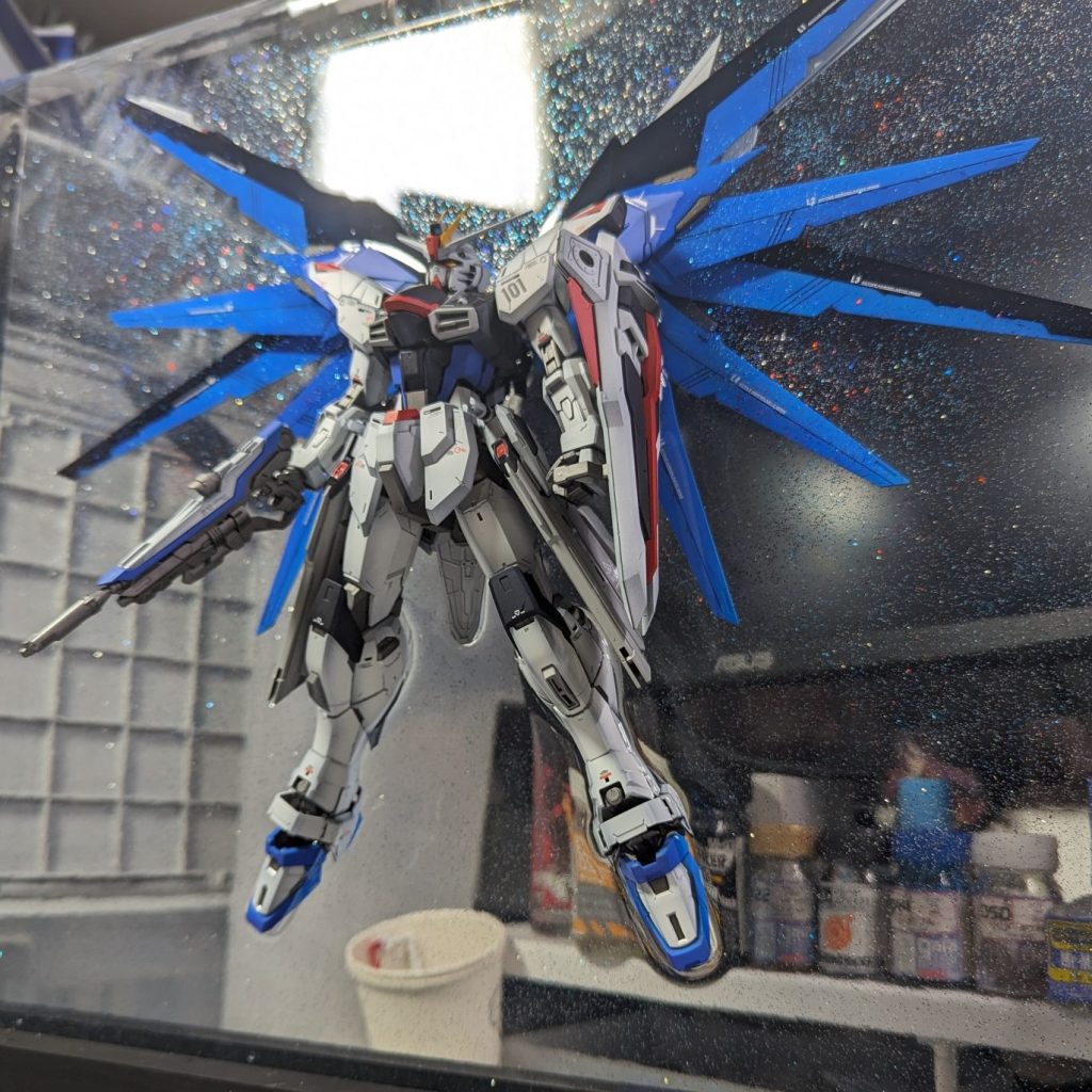 MGフリーダムver2.0 舞い降りる剣｜octo055さんのガンプラ作品｜GUNSTA