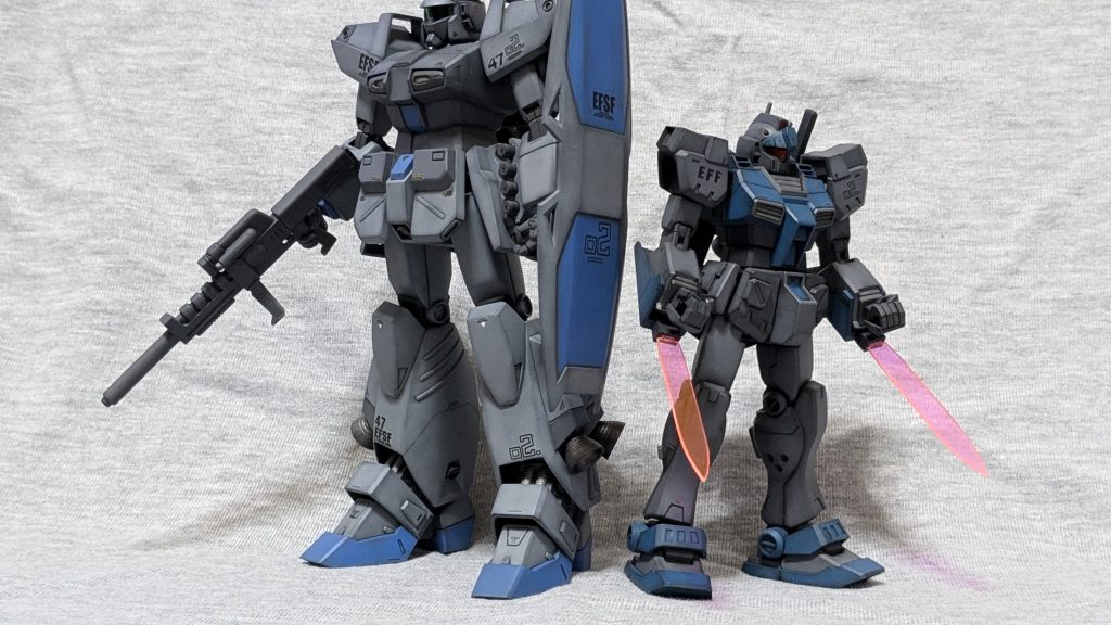 同じロービジ風のGMエインセルさんとパチリ。