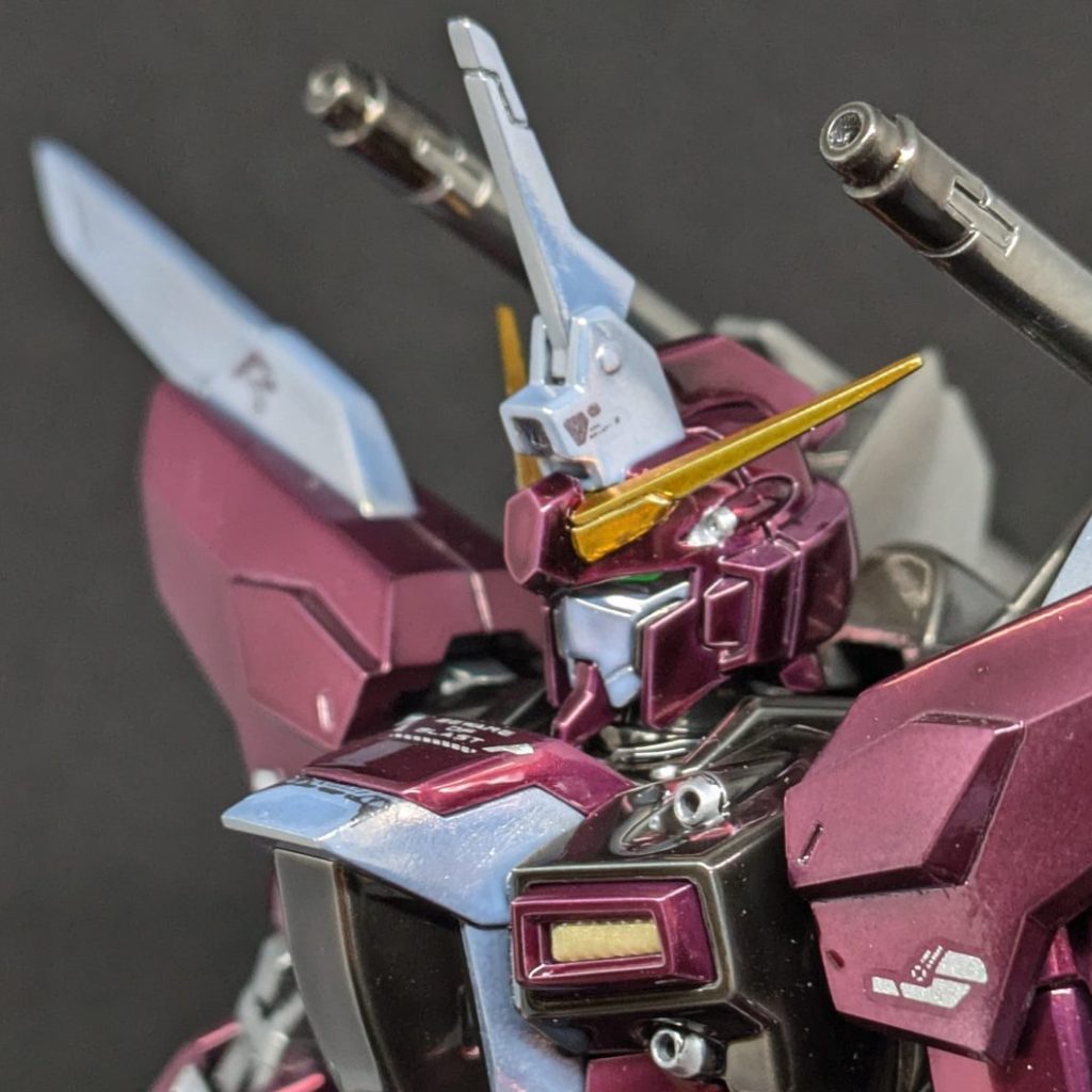 インフィニットジャスティス弐式 メッキ風キャンディ塗装｜GOZENさんのガンプラ作品｜GUNSTA（ガンスタ）