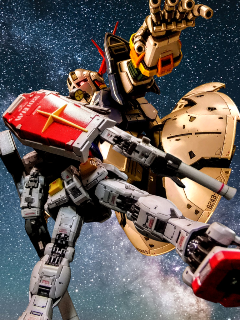 RG ガンダムVer2 手直し 新規撮影しました✨–3枚目/制作者:gtarou