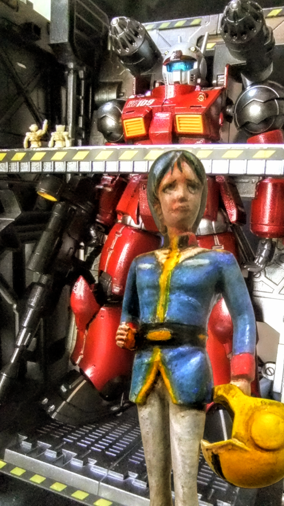 修正Verがこんな感じ 昨日版よりもアップで撮影しても筆ムラが大部目立たなくなりました。