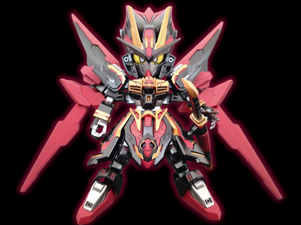 オリジナルSD　モータルストライクガンダム–4枚目/制作者：どむ