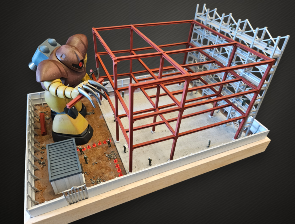 塗装はすべて筆塗りです。