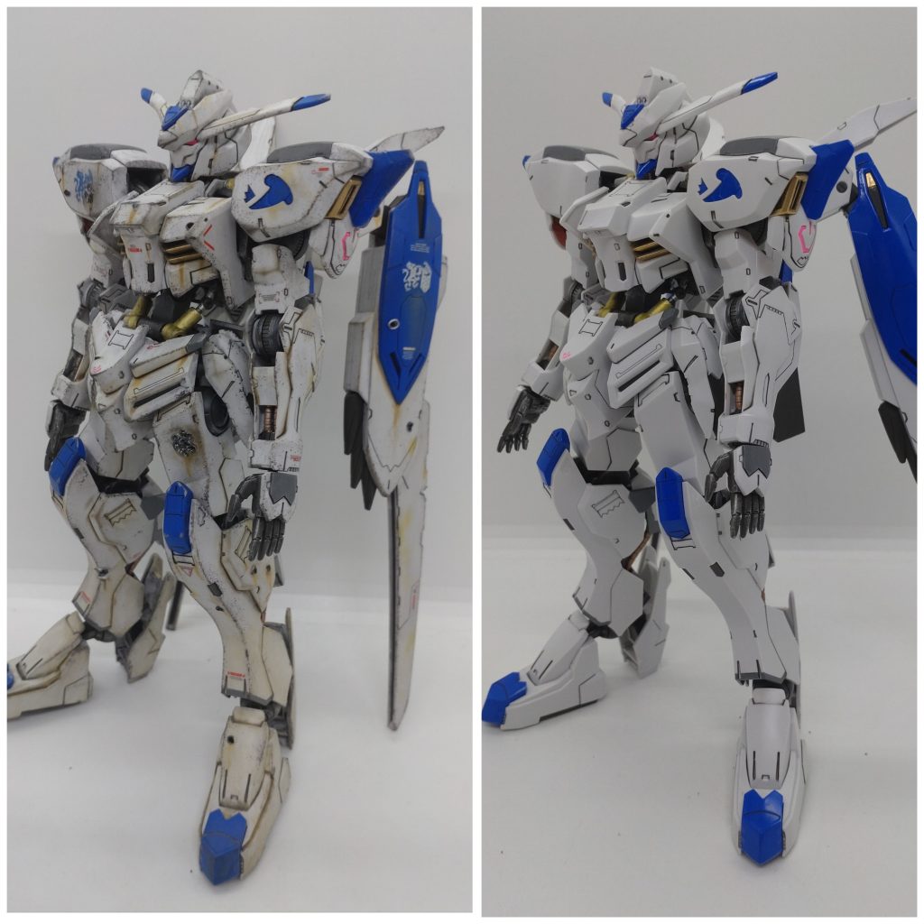 定番のビフォーアフター。やはり汚れたマシンは美しい✨️ただ、チョコレートの人が泥臭く戦う姿は想像できませんね・・・