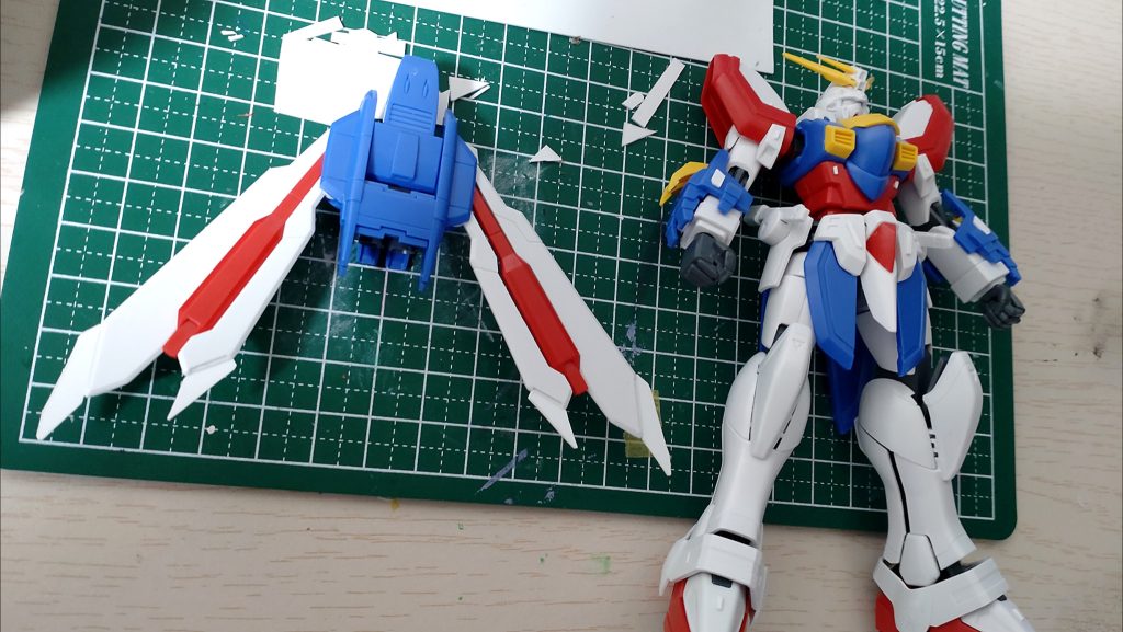 セリアの0.5mmプラ板を使って初めてディテールアップしてみました。少し加工しづらかったので、次回は0.3mm使ってみたいと思います。この作業は結構楽しくてハマりそうです！